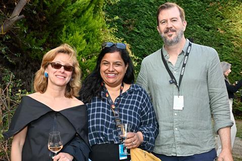 Karina Gechtman, Anton; Ameenah Ayub Allen, Bright Wire Films; Matt Mueller, Screen International